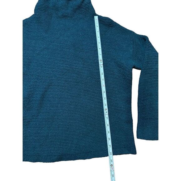 Madewell Southfield Mockneck Sweater Wool Blend sz Small Green - Picture 3 of 9